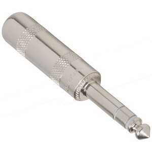 Switchcraft 297 1/4" Stereo Plug Nickel